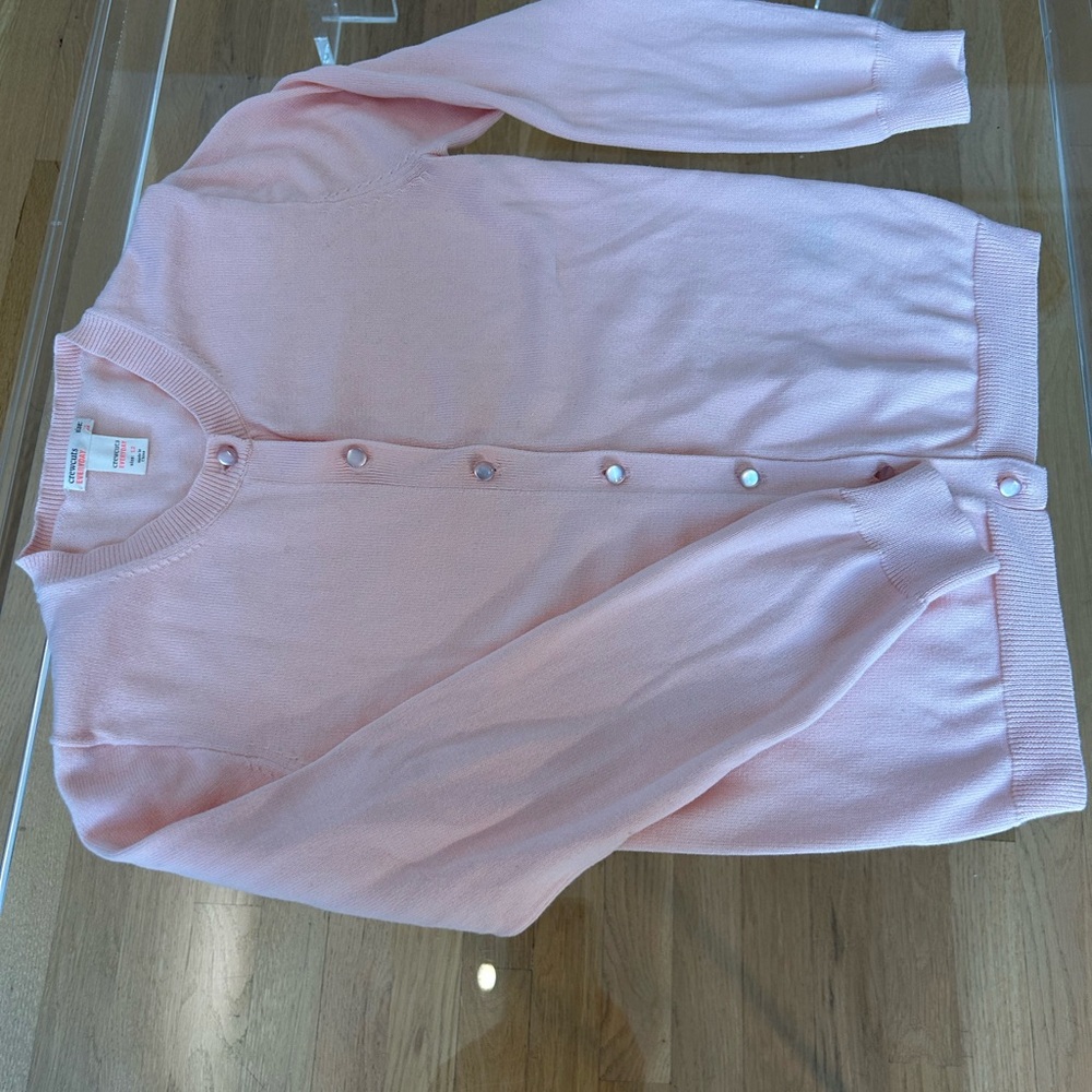 Crewcuts Girls Pink Sweater Long Sleeves Casual